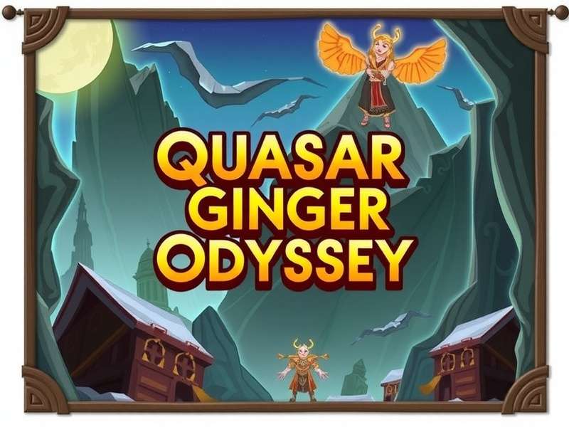 Quasar Ginger Odyssey Game Banner